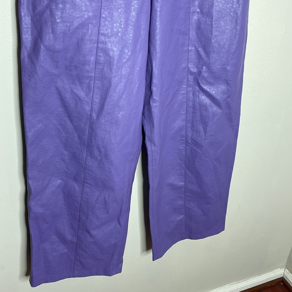 Beatrice B‎ Violet Wax Coated Pant - Picture 4 of 11